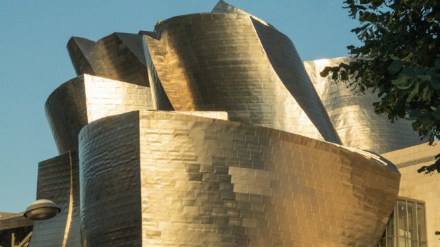 Mark Spencer en el Museo Guggenheim de Bilbao