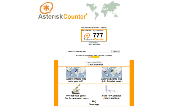 Cuántos usuarios de Asterisk hay en el mundo