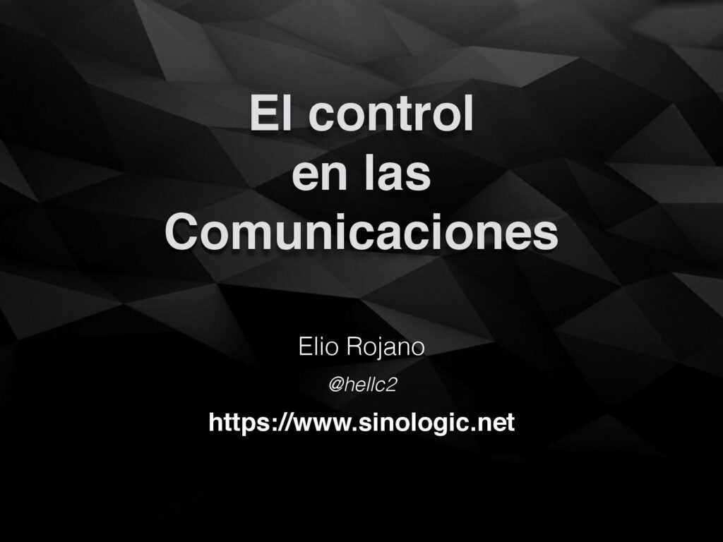 El control de la información