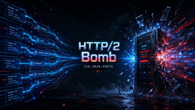 HTTP/2 Bomb (CVE-2026-49975): el ataque que tumba un servidor web en segundos desde un PC de casa